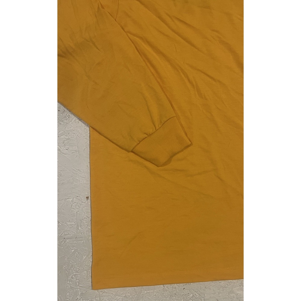 MJ‎ Soffe Apparel Men's  Authentic U.S. Navy Originals Long Sleeve Yellow Size M - Picture 3 of 9